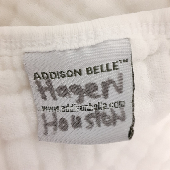 Addison Belle 100% Cotton Oversized Blacket - Picture 3 of 3